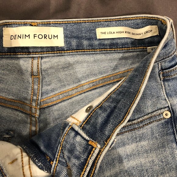 Aritzia Denim Forum The Lola High Rise Skinny 26L - Picture 4 of 5
